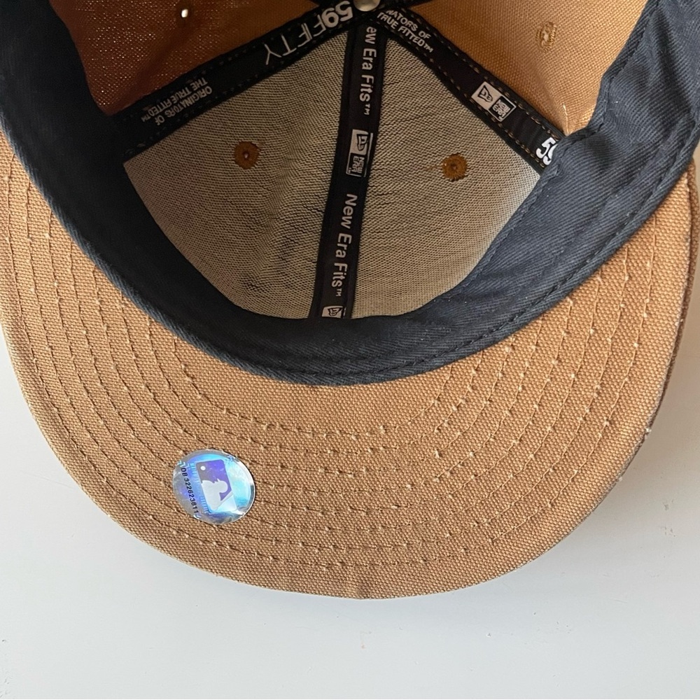 NEW ERA NY rustic‎ color baseball cap - Picture 5 of 8